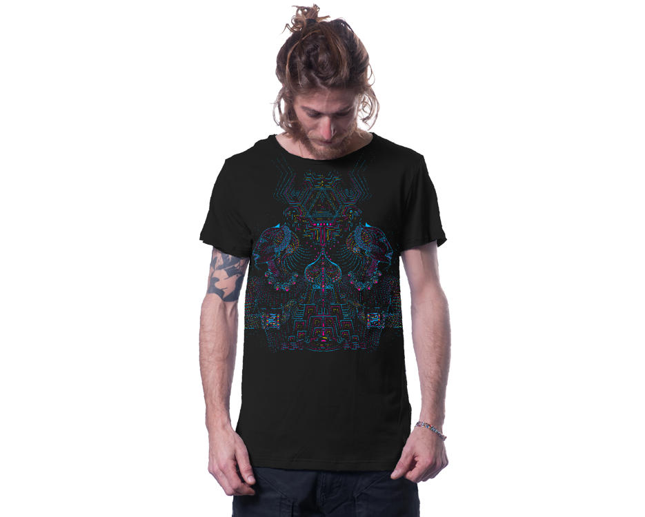 psychedelic alternative man shirt public beta